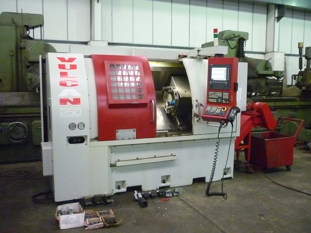 XYZ Vulcan CNC Lathe with Siemens 810D Shop Turn Control