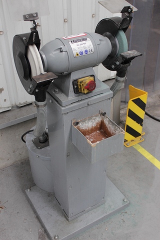 Huvema HU 200 BG Double Ended Pedestal Grinder