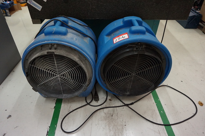 (2) Electric Fans