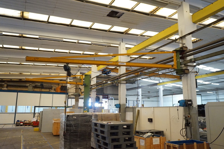 Demag Girder Mounted 500kg Crane