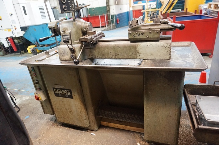 Hardinge DSM 59BS Flat Bed Lathe