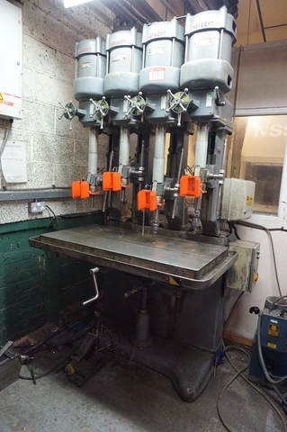 Herbert 4 Spindle Drill