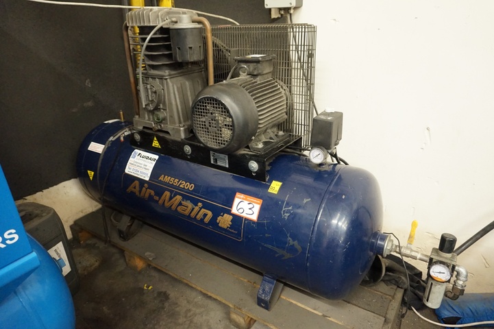 Airmain AM55/200 Receiver Mounted Air Compressor