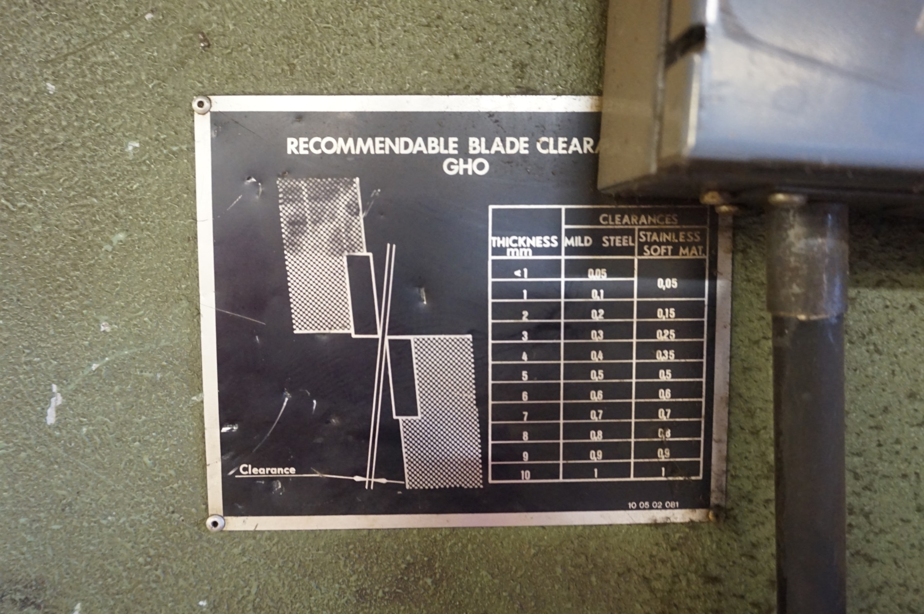 Adira GH0-0630 Hydraulic Guillotine