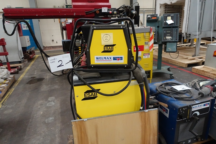 Esab Type PRC 33-90 Narrow Gap Welding System Head