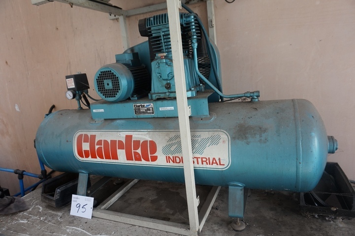 Clarke Air Cylinder SE15C160, Max Pressure 10.2 Bar