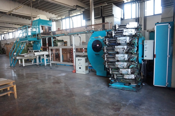 OMSO HERGO 8 Colour Dry Offset Cup Printing Machine