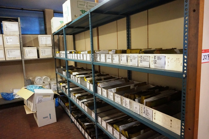 Quantity of Steel Shelving and Contents