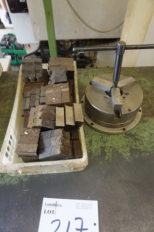 3-Jaw Chuck 8’’ with Qty of Jaws