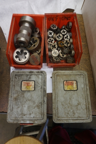 Box of Taps & Dies
