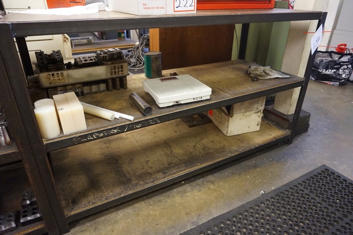 Bench 5ft x 2ft x 3ft and 2 Draw Cabinet and Cupboard