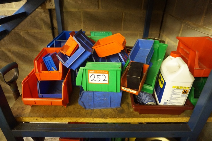 Qty of Dexion Maxi Plastic Storage Boxes