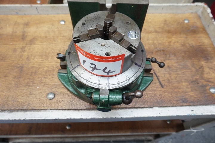 Indexing Table with 5 ½“ Chuck