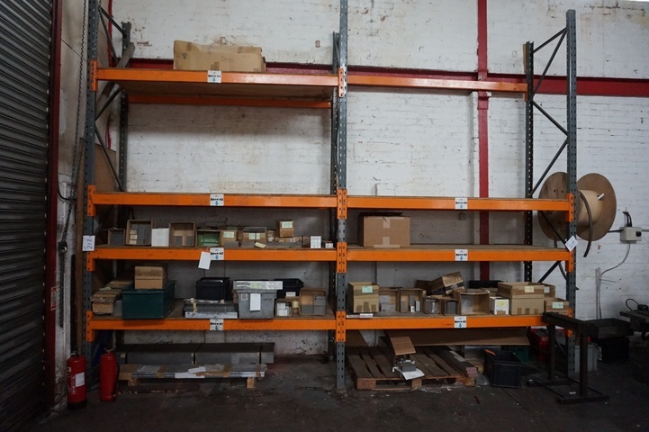 Heavy Duty Racking (Excluding Contents)