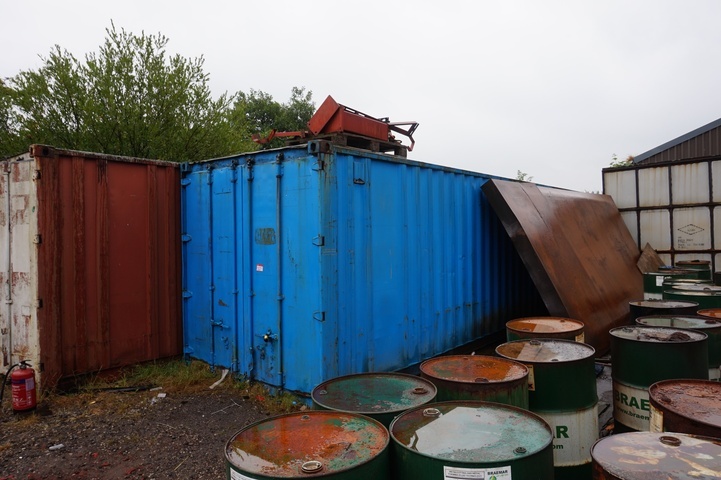 40ft Blue Container
