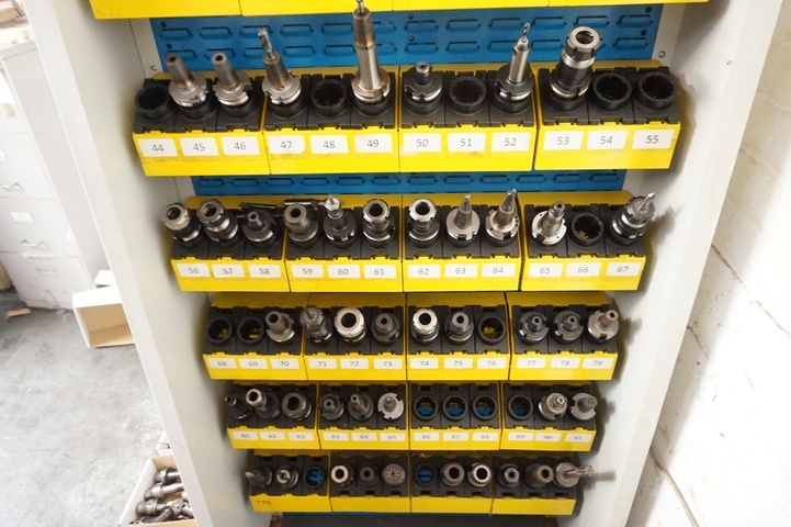 Rack of CAT 40 Tooling for Deckel Maho DMU DMC 1035V