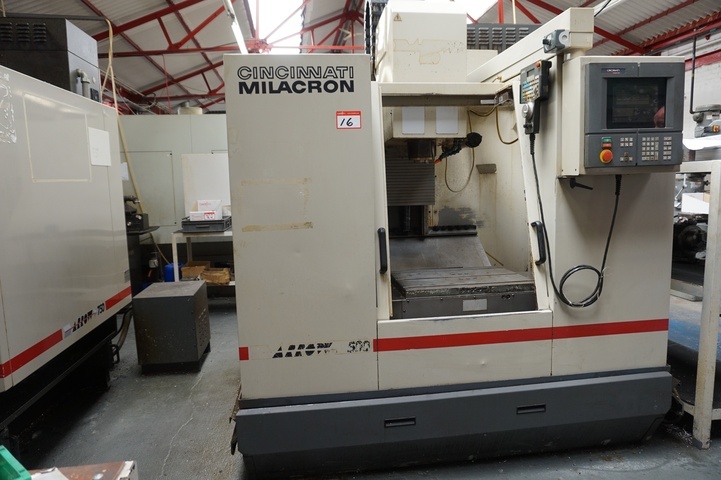 Cincinnati Arrow 500 3 Axis Vertical Machining Centre