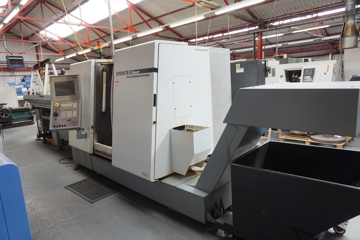 Gildemeister DMG Sprint 32 Linear 8 Axis Sliding Head Lathe