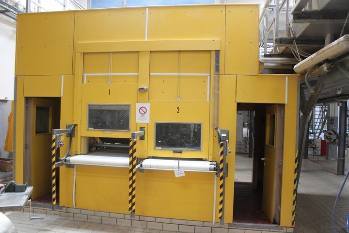 Twin Station Rotary Drum Cooling System