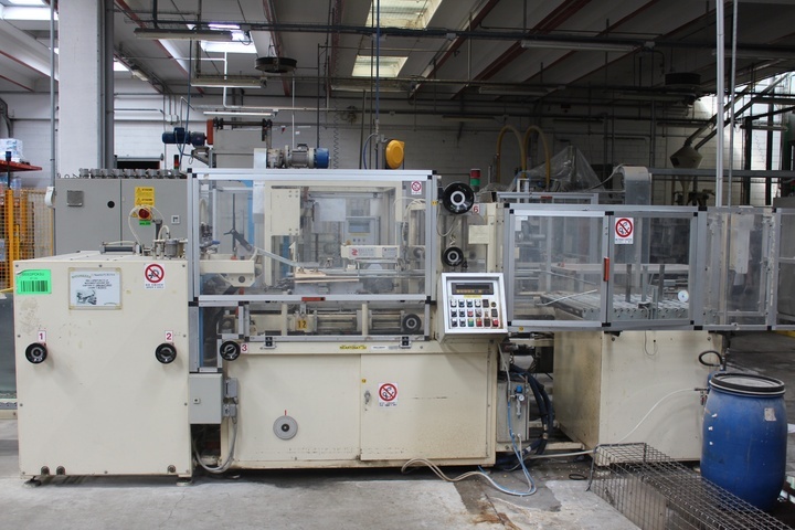 Zucchini Type Ribaltino Horizontal Case Erector and Packer