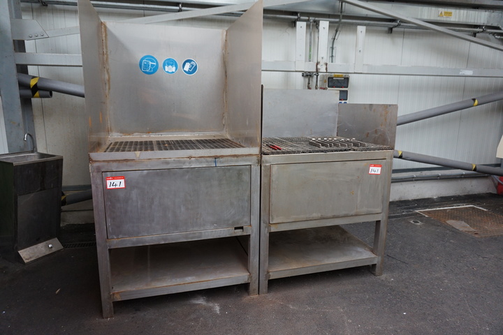 (2) Deburring Benches