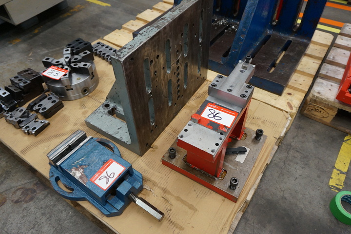 140mm Vice, 550mm x 450mm Angle Plate