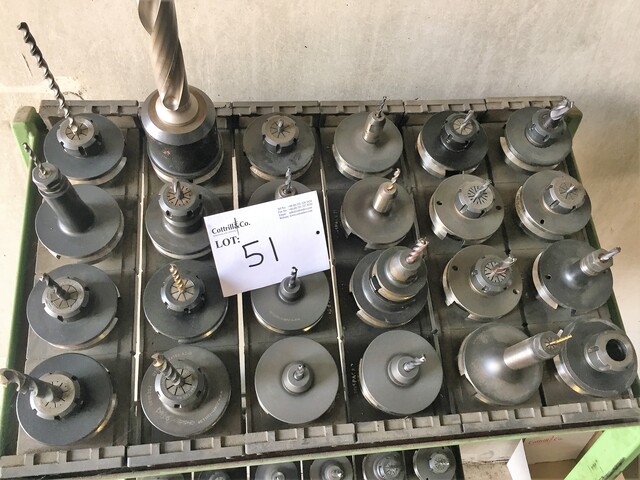(24) x BT50 Tool Holders
