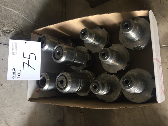 (4) x Nikken and (5) x Albecht HSK100 Collet Holders