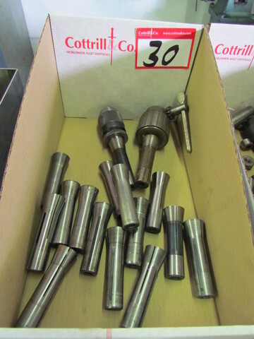 Qty R8  Spindle Tooling