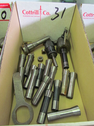 Qty R8  Spindle Tooling