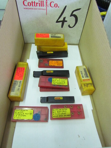 Qty Tipped Boring Tools