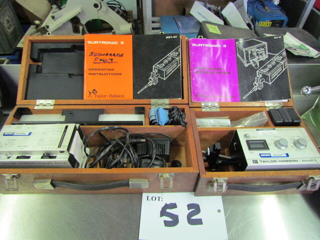 Taylor Hobson Surtronic 3 Roughness Tester
