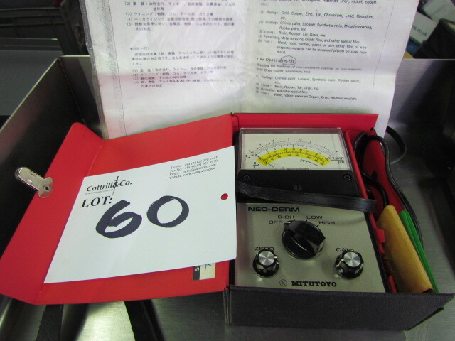 Mitutoyo NEO-DERM Thickness Gauge