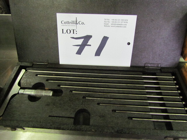 Moore & Wright Depth Gauge Set