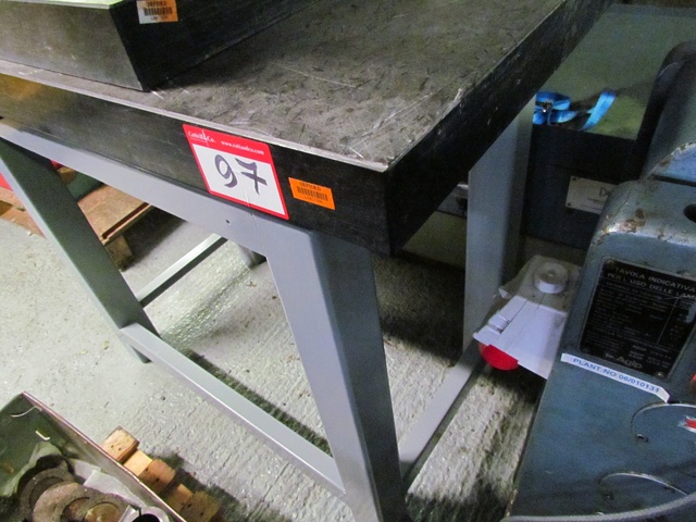 Granite Surface Table on Stand 990 x 560mm