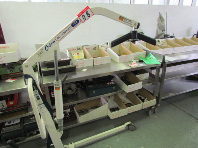 Oxford SWL 150kgs Workshop Mobile Crane Hoist
