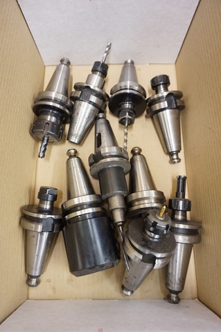 Box of BT40 Tooling