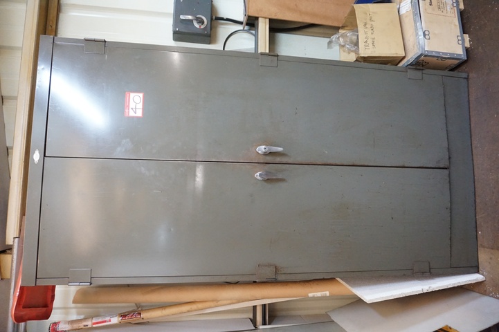 Cabinet with Qty of Clarkson Autolock Tooling and Tools