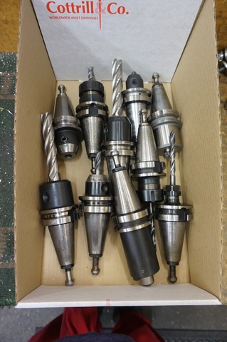 Box of BT40 Tooling