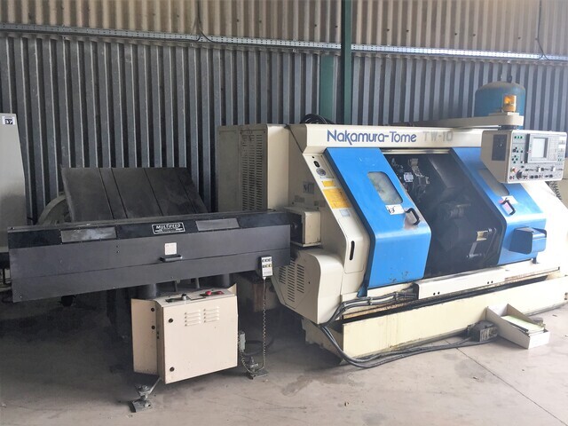 Nakamura-Tome TW-10 6-Axis Twin Turret CNC Lathe