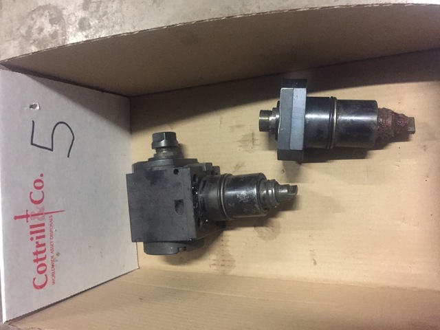 (1) x Driven and (1) x Z Driven Tool Holder to suit Nakamura Tome TW10
