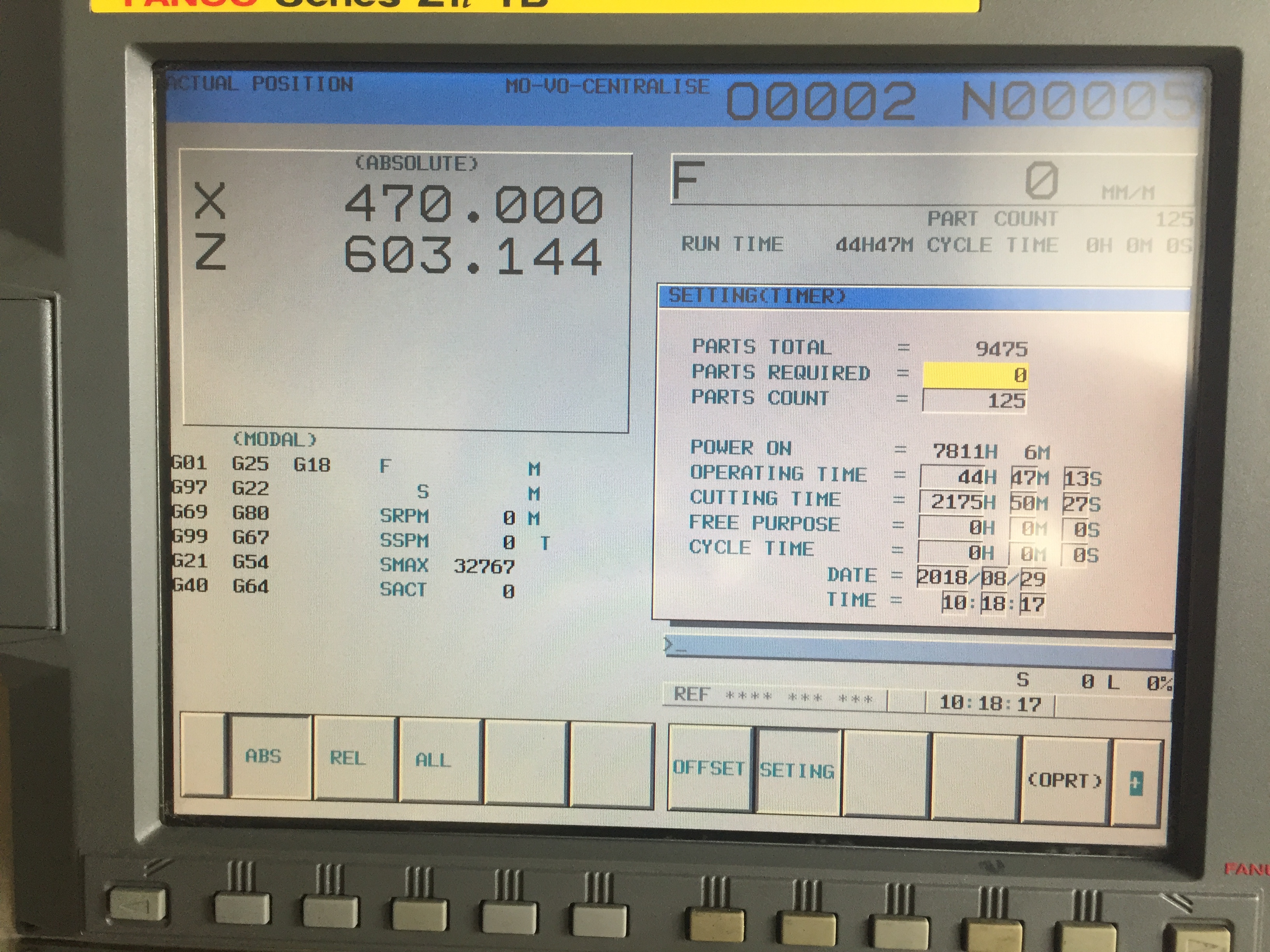 Takisawa TW-46 2-Axis CNC Lathe
