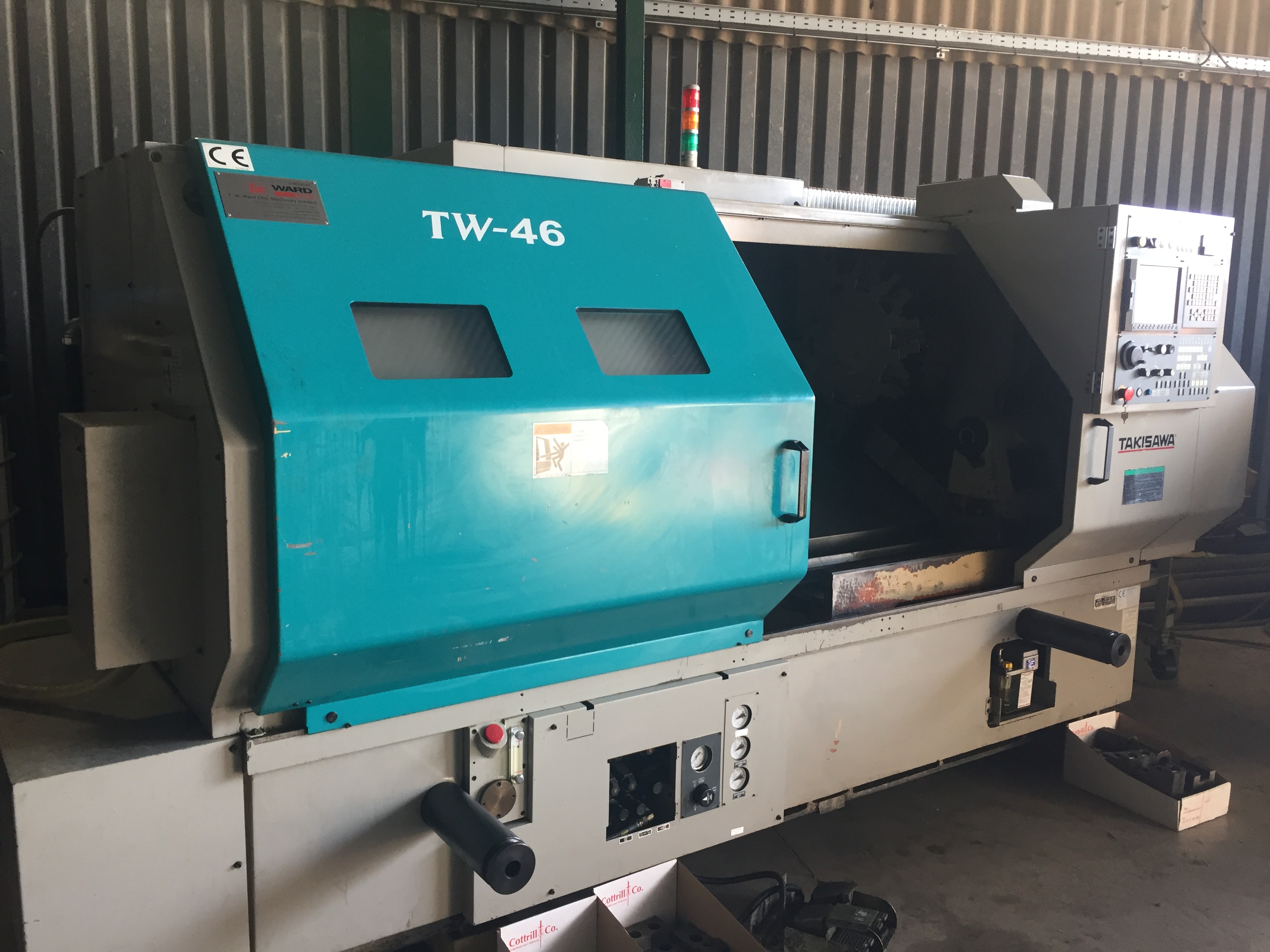 Takisawa TW-46 2-Axis CNC Lathe