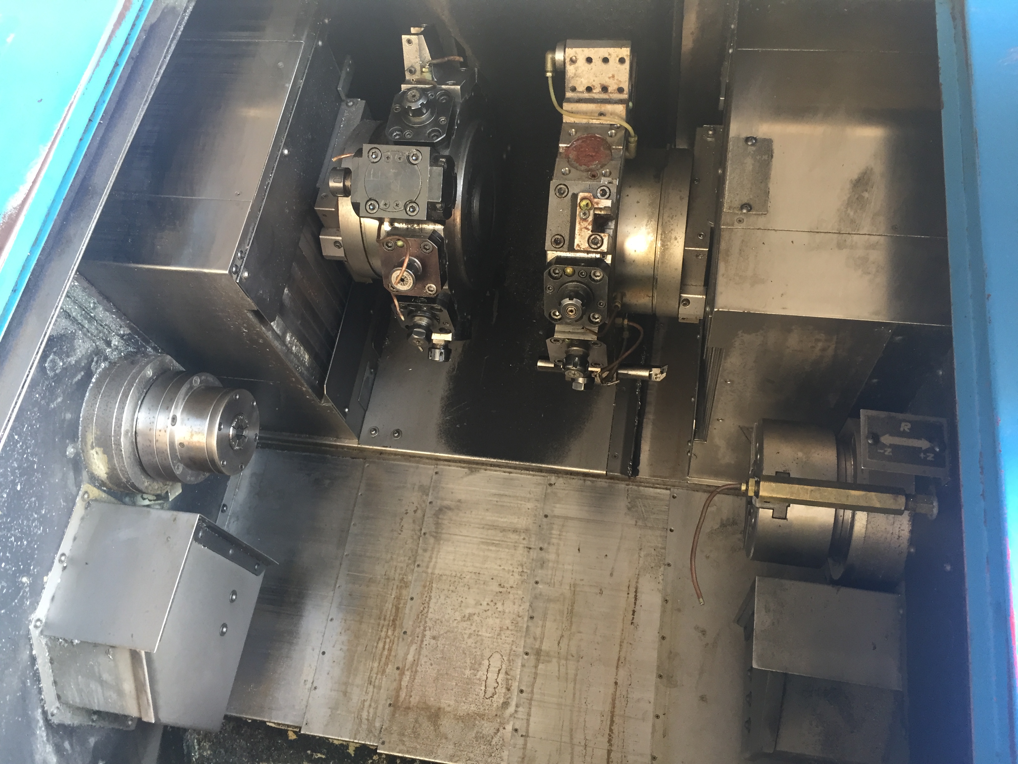 Nakamura-Tome TW-10 6-Axis Twin Turret CNC Lathe
