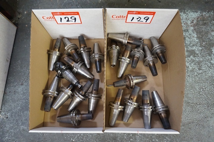 (2) Boxes of CAT40 Tooling