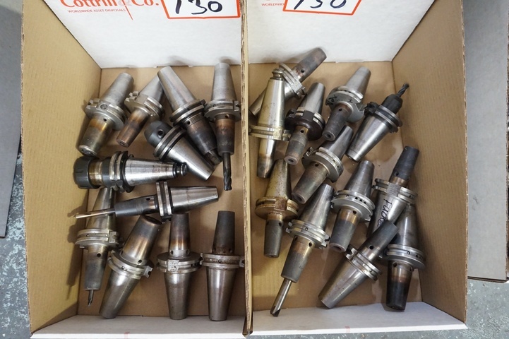 (2) Boxes of CAT40 Tooling