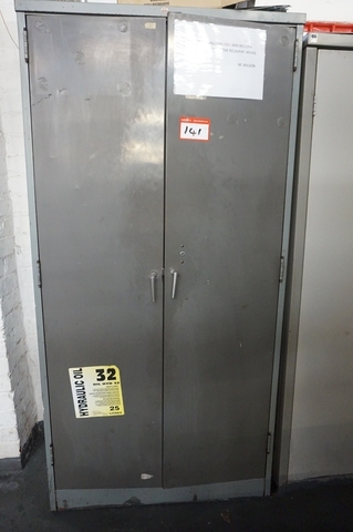 Cupboard with Qty Carbide Cutters