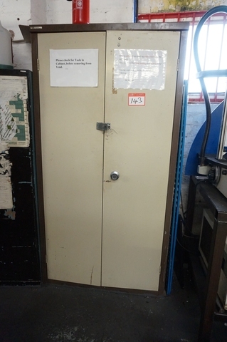 Cupboard with Carbide Tips, Slip Gauges (Incomplete) Drill Holders