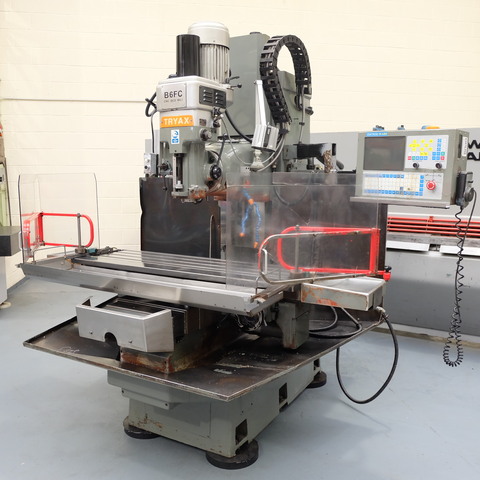 Tryax Type B6FC CNC 3 Axis Bed Type Milling Machine