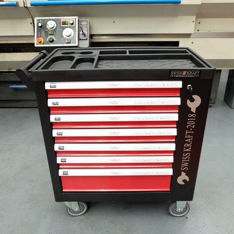 Swiss Kraft 7 Drawer Mobile Tool Cabinet